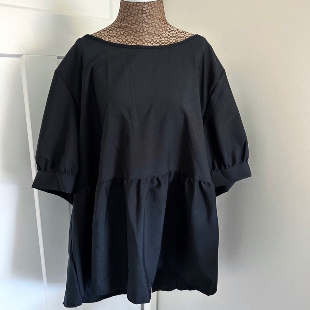 Curve Peplum Top
